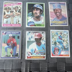 Selling Baseball Cards. Laminated And In Great Condition 
