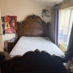 Ornate Queen Size Bed frame 
