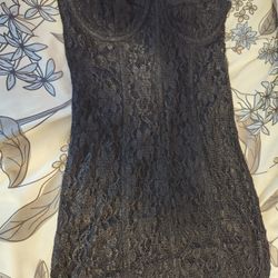 Edikted Black Mini Dress