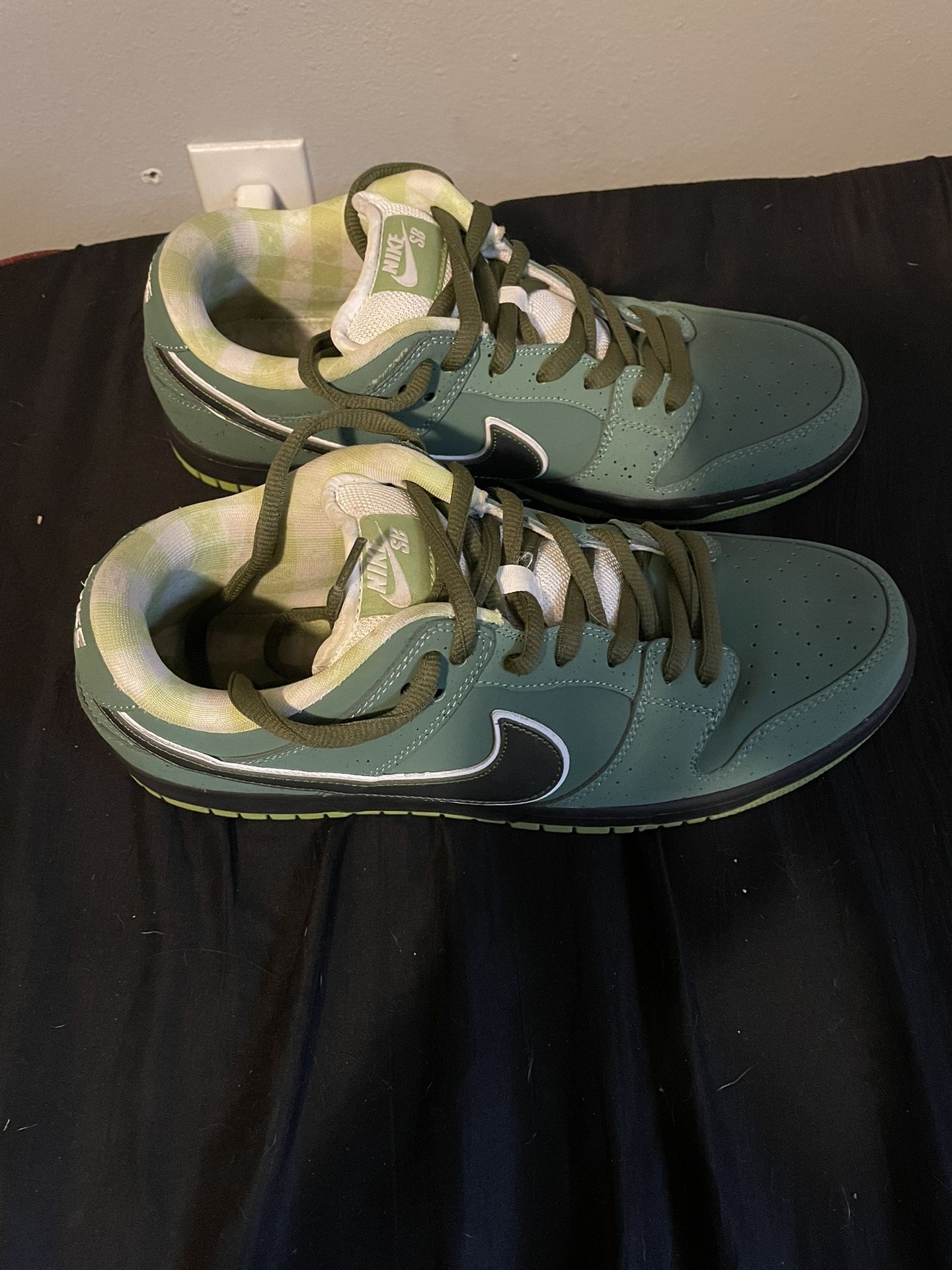 Nike SB Dunk Low Concepts Green Lobster No Box