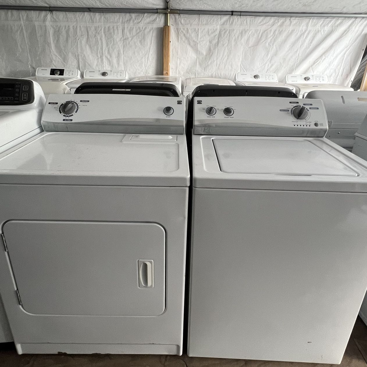 Kenmore Washer&dryer Set   60 day warranty/ Located at:📍5415 Carmack Rd Tampa Fl 33610📍