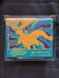 Pokémon Mega Evolution Ascended Heroes Pokemon Center ETB (Elite Trainer Box) Sealed