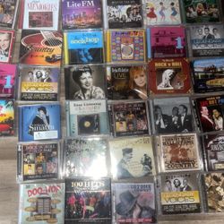 44 CDs New Unopened Country 40s 50s 60s Rock N Roll Classics Christmas Legendary 
