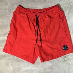 Quicksilver Swim Shorts Men’s XL Red