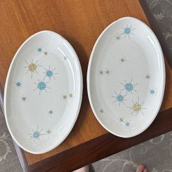 2 Franciscanware Starburst Platters