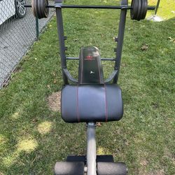 Exercise Bench With Weights Included 
