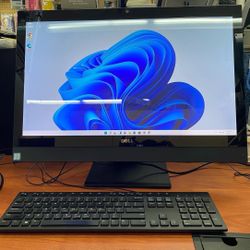 Dell Optiplex All-in-One, Touchscreen,Intel Core i7, 7th Gen, 16gb ram ,512gb SSD, built in wifi, Built in Webcam, Built in CD rom, windows 11 install