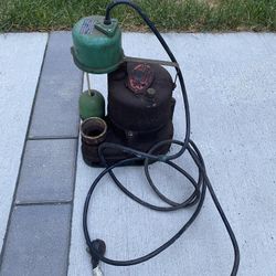 Hydromatic Sump Pump 1/4 HP