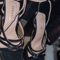 Black ISNOM heels