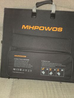 SOLAR PANEL 220W 40V pr camping New