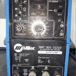 I am selling a Miller XMT 300 cc/cv welder and 9×11 wheels