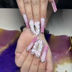 acrylic set $55