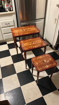 3 piece Italian tables