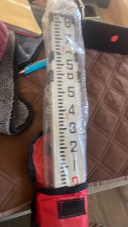 Telescoping measuring stick