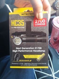 Nitecore HC35 2700 Lumen Headlamp
