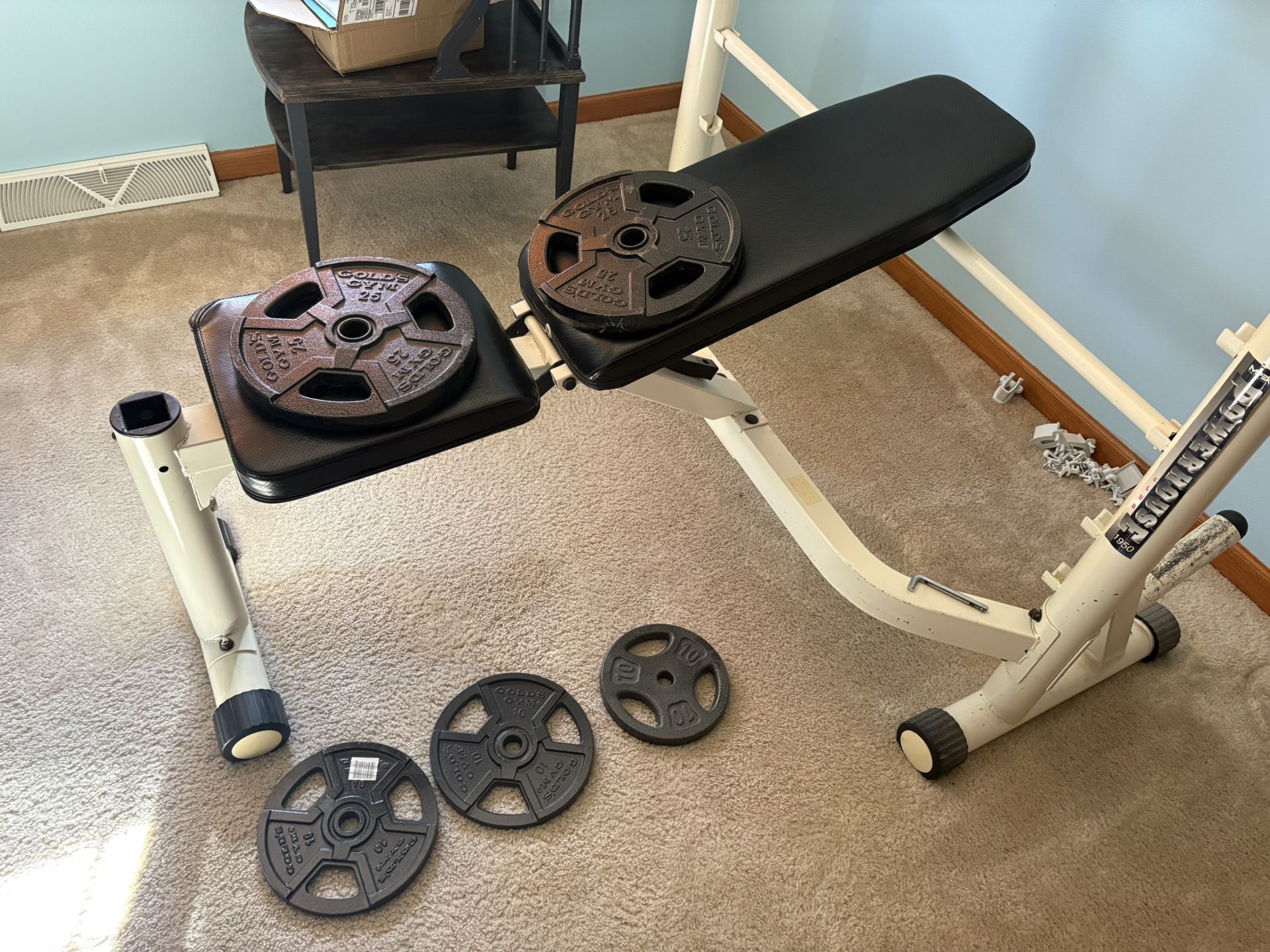 Weight Bench With Weights