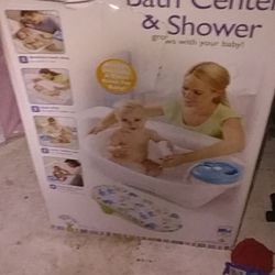 New  Baby Stuff, Bottle Warmer, Changing Pad, Shower &Bath In (1), Portable  Basanet + More ! Girl Clothes 