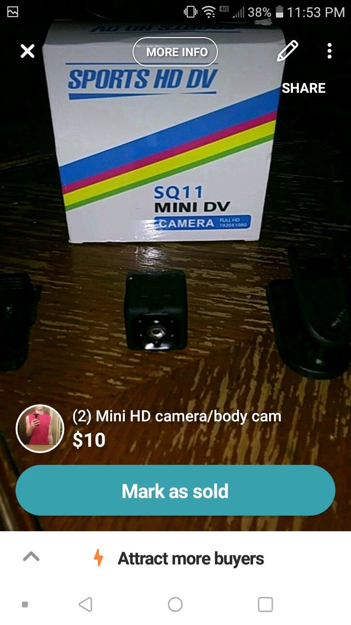 Mini HD camera/ body camera