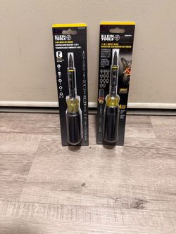 Klein Tools 11-in-1 Screwdriver Set (2 Pack)