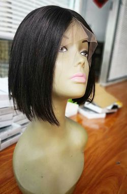 Human hair wig