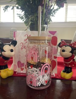 Custom Heart Rainbow Cup 