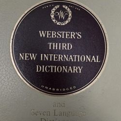 Webster's  Dictionary
