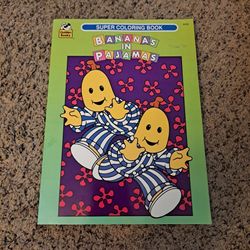 Bananas In Pajamas Coloring Book 