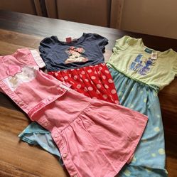 Pollo, Minnie And Mimo Dresses