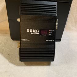 Brand New Kong Audio 1000Wrms Full Range Amplifier $130 Each 