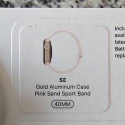 Apple Watch SE - 40mm + Extra Bands