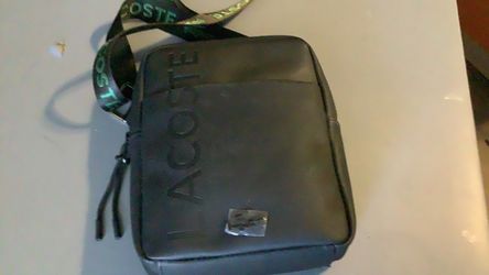Lacoste Crossbody Shoulder Bag Black