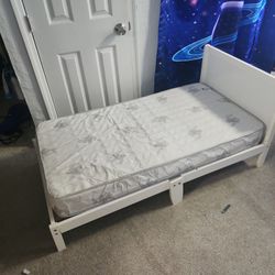 Toddler Ikea Bed with Mattress
