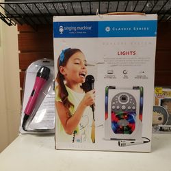 Classic Series Singing Machine Karaoke System With Extra Microphone 