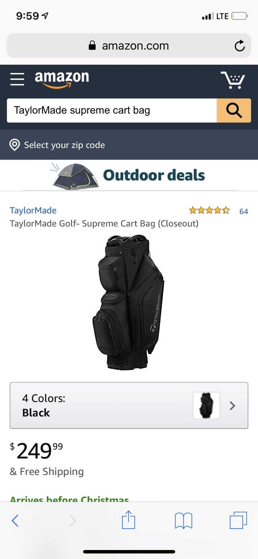 TaylorMade supreme cart bag - TRADE