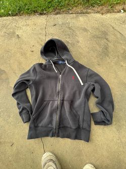 BLACK POLO ZIP