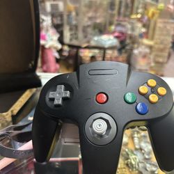 Nintendo 64 Black Controller 