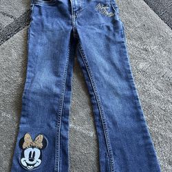 Minnie Mouse flare jean