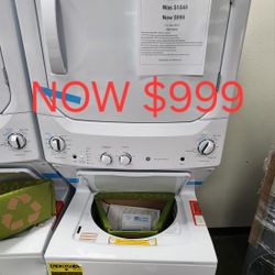 3.8 cu. Ft. Washer 5.9 cu. Ft. Electric Dryer Combo 
