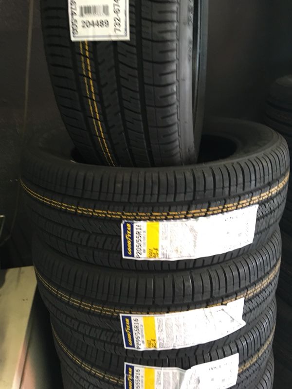 Set de llantas New 205/55/16 Goodyear