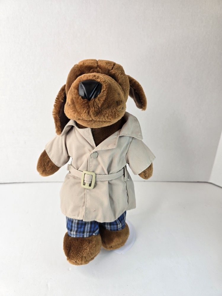 Vintage 1989 McGruff the Crime Dog 12" Commonwealth DARE Rare 80s Plush Toy