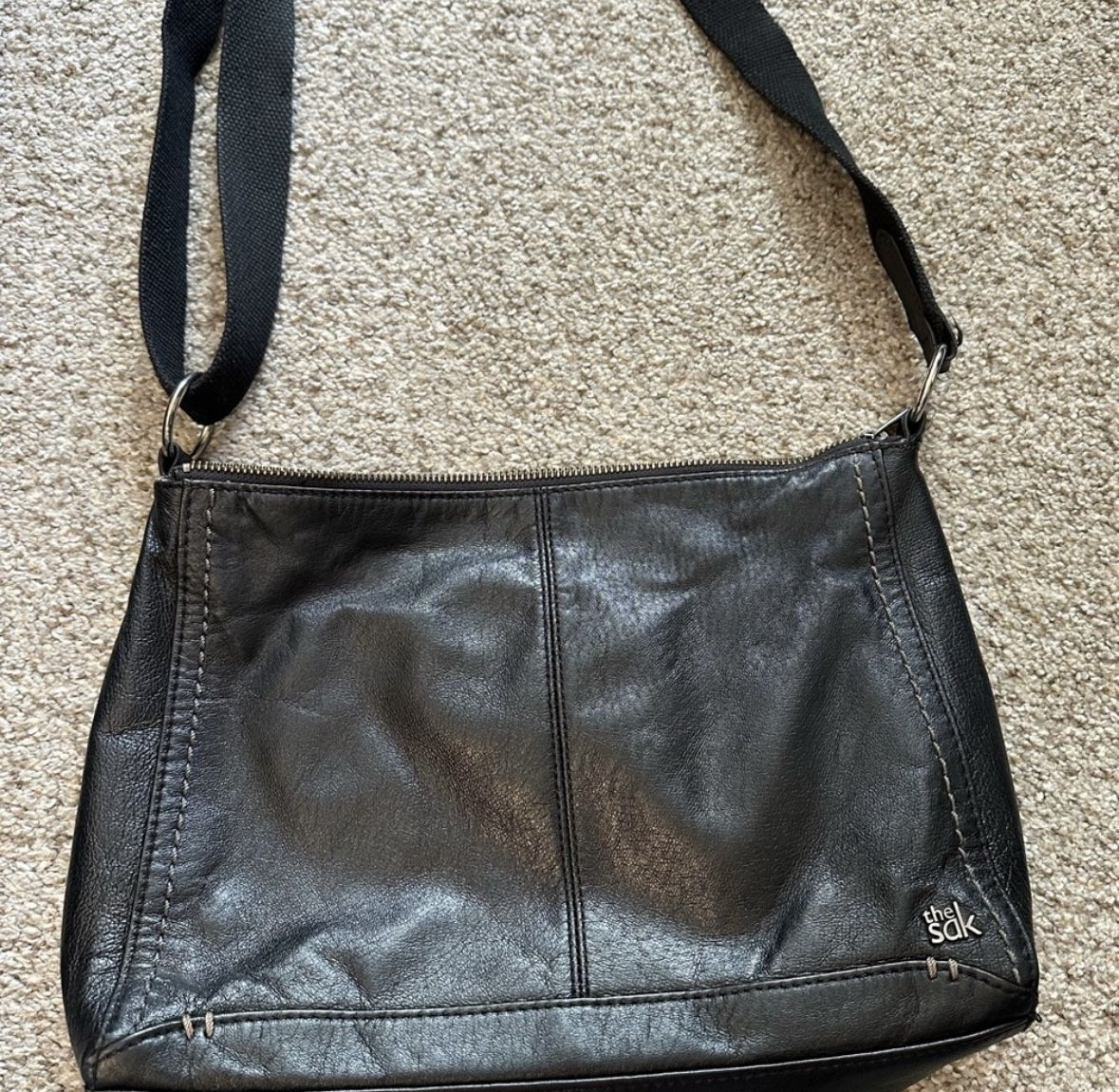 The Sak Black Leather Purse