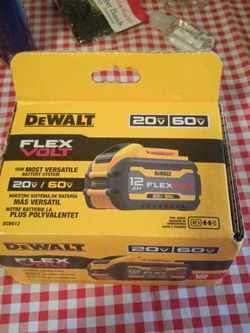 DeWalt flexvolt 12AH .