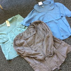 3- Ladies 1X-Large Sumner Tops ALL For $20 Or $7 Each