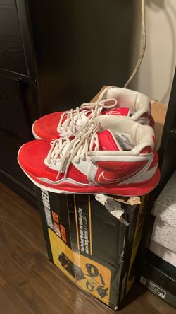 Nike Kyrie Infinity Basketball Mens Shoes (Brand )Red White(color) size- 10