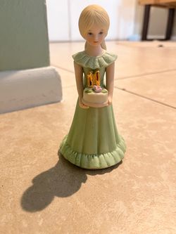 Growing Up Birthday Girl Porcelain Figurine