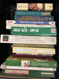 Lot of 13 Cookbooks and Reference Books