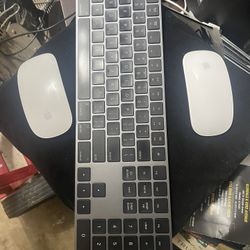 Apple keyboard And Mouse