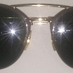 RayBans Black & Gold 
