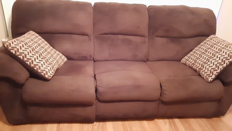 Furniture. Sofa, Queen Bed , Granite Coffee Table And 2 End Tables