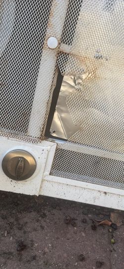 Metal door security
